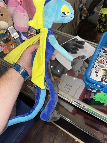 Peluche Pokemon Center Inteleon de aproximadamente 19 pulgadas de alto posable nuevo con etiquetas. - Imagen 5 de 8