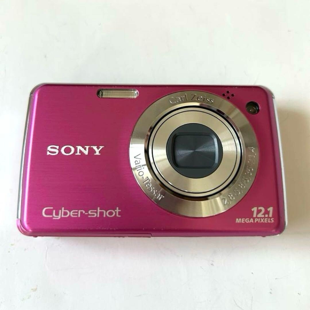 Sony Cyber-shot DSC-W220 12.1MP Digital Camera - pink Japanese