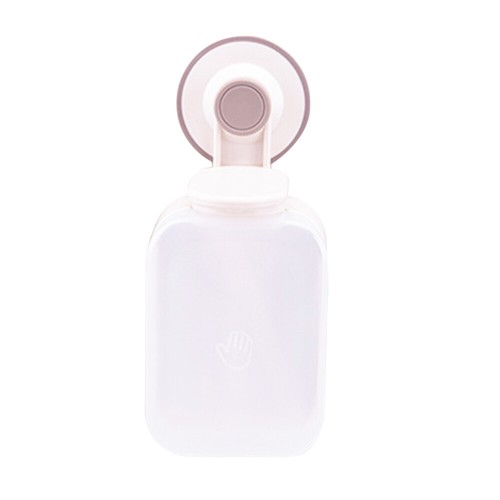 Suction Cup Soap Dispenser Wall Mounted Manual Wall-mounted Liquid
