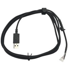 USB Braided Cable Replacement for Logitech G502 Hero Gaming Mouse US Stock