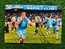 FOTO QUAGLIARELLA NAPOLI AUTOGRAFATA SIGNED CALCIO PHOTO AUTOGRAPH 2462