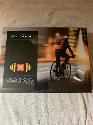 Universal CLIC-LIGHT Wearable Safety Light System