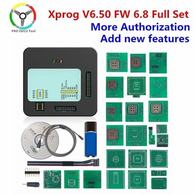 XProg V6.50 BMW CAS4 X-prog M Full Adapter ECU Programmer tool Box