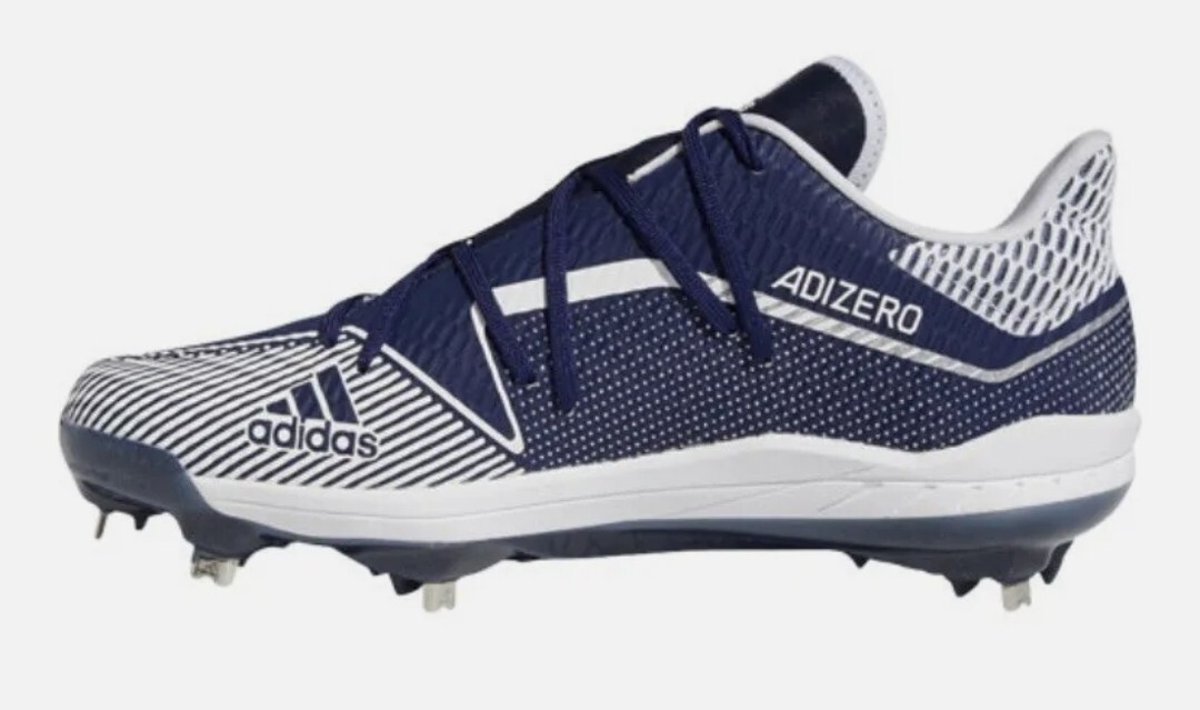 NEW Adidas® adiZERO® Afterburner 7 Metal Baseball Cleats Navy Size