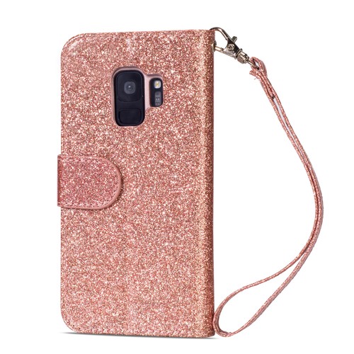 Bling Wallet Stand Phone Cover For Samsung Galaxy S6 S7 Edge S8 S9 S10 Plus - Picture 15 of 17