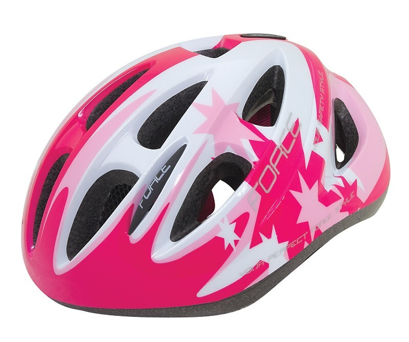 Casco De Niña Bici Force Lark Rosa