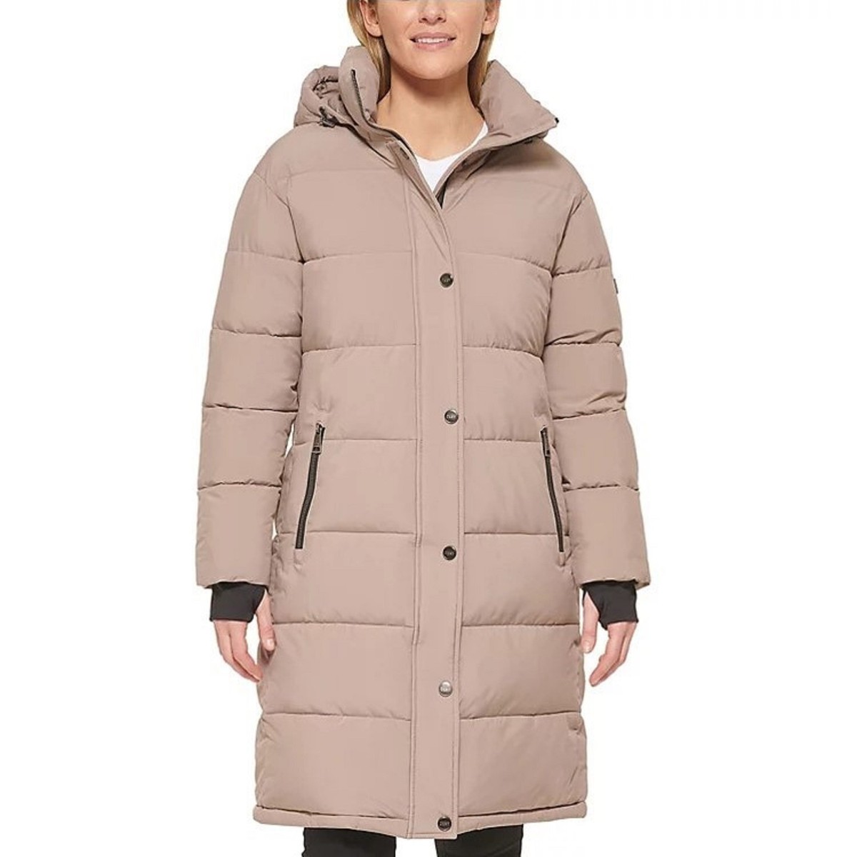 DKNY WOMEN'S LONG PUFFER JACKET~MULTIPLE COLOR & SIZE NEW | eBay