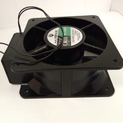 MR18-CC AC Axial Cooling Fan 180x180x65mm - 200V AC, 0.25A, 50W, 2-Pin Wire, For Equipment Cooling