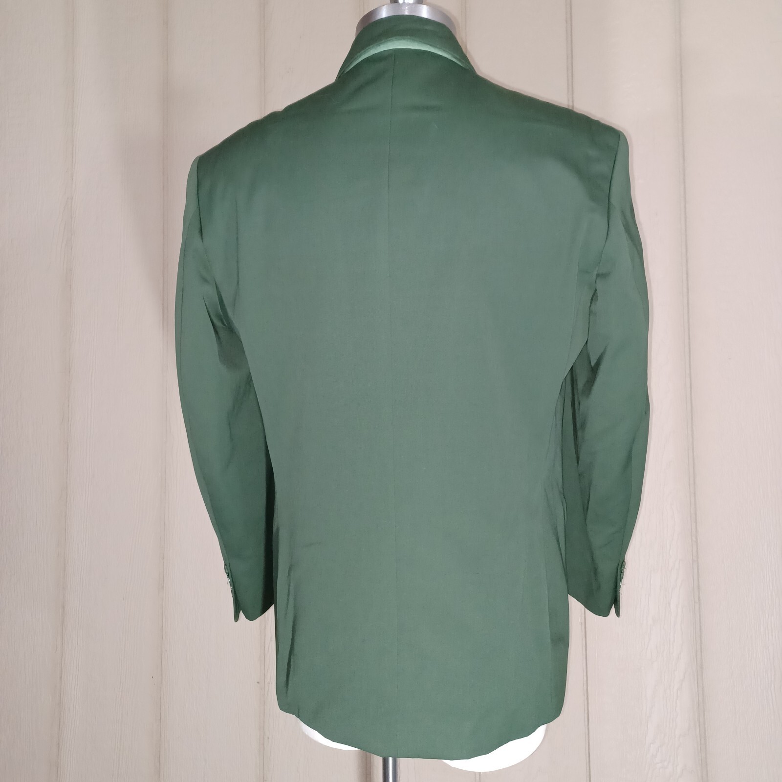 Blazer Mens 44R Green Suit Jacket Sport Coat Interview VINTAGE