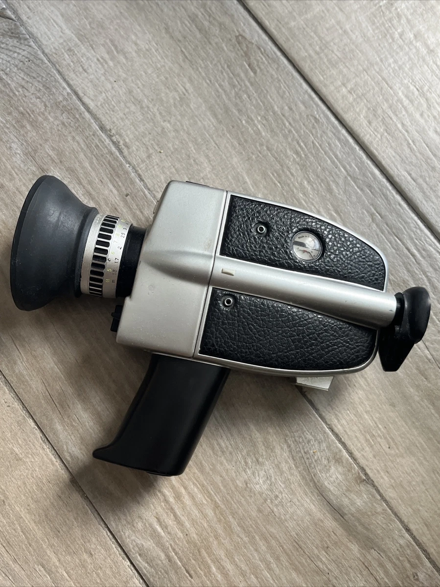 Antigua Cámara Filmadora 8mm Revere C/estuche Gris | Cuotas sin interés