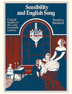 Sensibility and English Song Critical Studies of the Early Twentieth Century