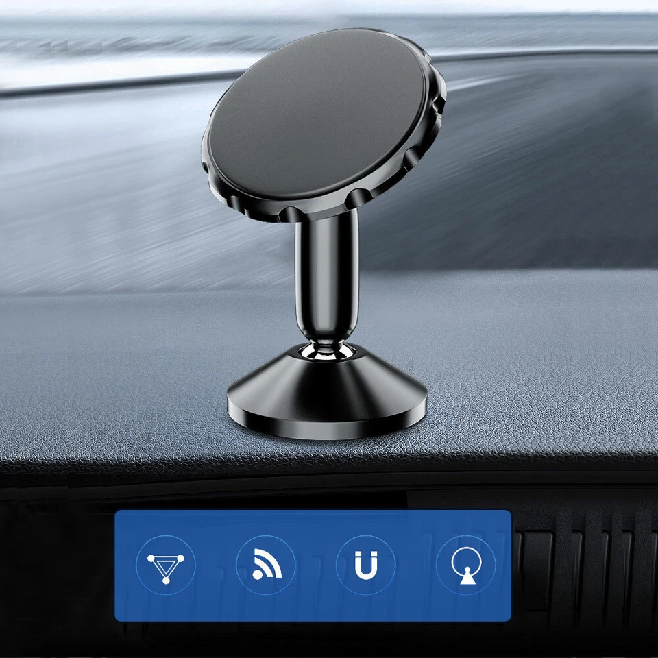 Soporte magnético de montaje en tablero de instrumentos de coche de 1 pieza para Samsung iPhone GPS universal Foto 4 de 4