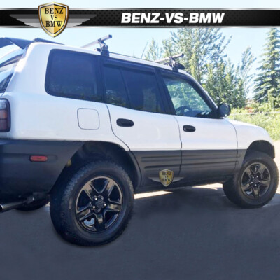 Fit 10-23 Toyota 4Runner N280 Slim Style Window Visors Rain Sun Guard