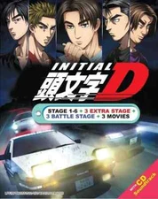 Initial D Complete Series Collection DVD English Dub Anime