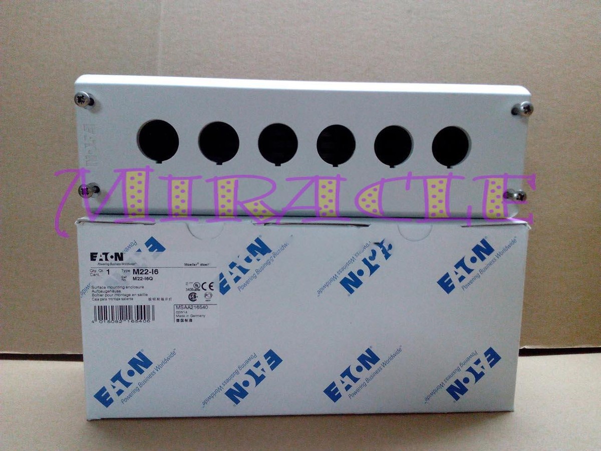 1PCS NEW MOELLER EATON 6-position button empty box M22-I6 | eBay