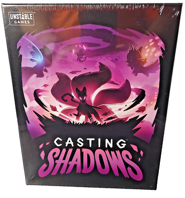 Casting Shadows Board Game Unstable Games Strategic Role Playing Kickstarter New
