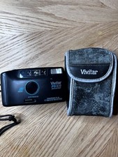 Vivitar PS909 35mm Film Camera Panorama Plus Date-A-Print Untested Black