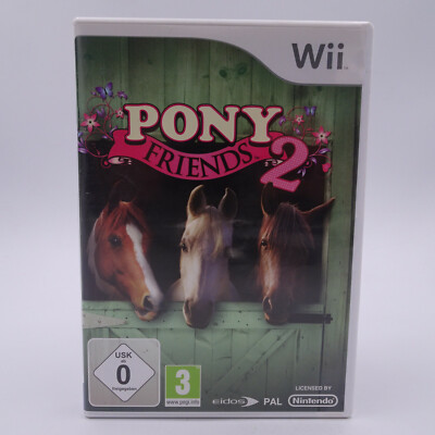 Pony Friends 2 Nintendo Wii PAL Spiel Game Werde die beste Freundin deines Ponys