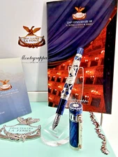 Montegrappa Silver Gran Teatro La Fenice LE210 Fountain Pen Mint (Sealed Box)
