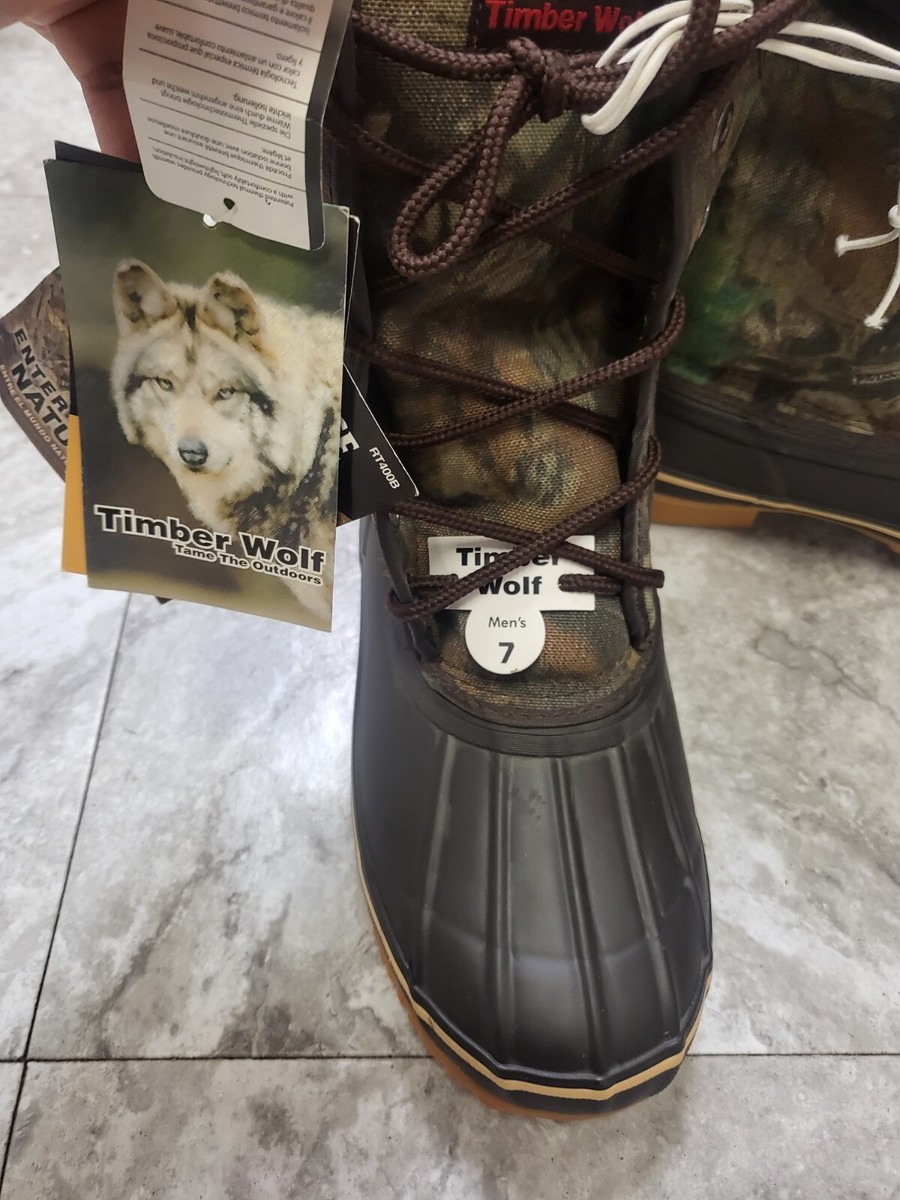 TIMBER WOLF TERMOLITE RUBBER BOTTOM MEN display picture 2