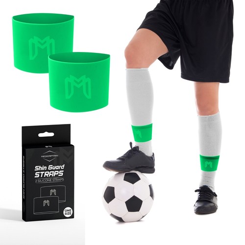 MediCaptain Fußball Schienbeinschoner Riemen - Silikon Schienbeinschoner Halter/-streben - Bild 41 von 67