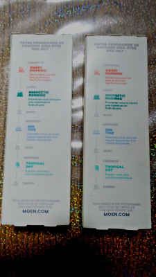 Moen Inly Set 2 Packungen mit 4 Duschkapseln Wellness Neu