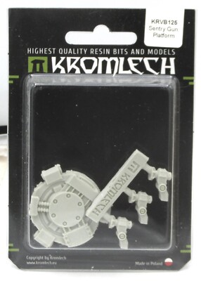 Kromlech KRVB125 Sentry Gun Platform (Vehicle Bit) Stationary Sentry Turret