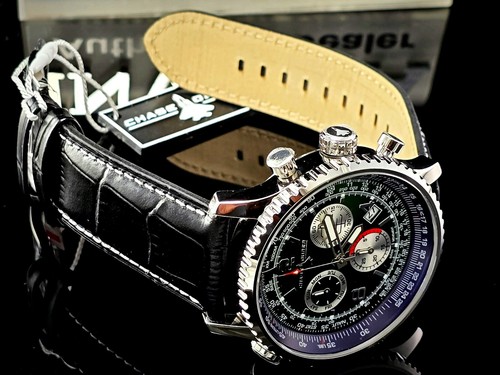 CHASE DÜRER CDW-0075 FLIGHT COMMANDER CHRONOGRAPH MIT NAVITIMER FUNKTION - Bild 9 von 15