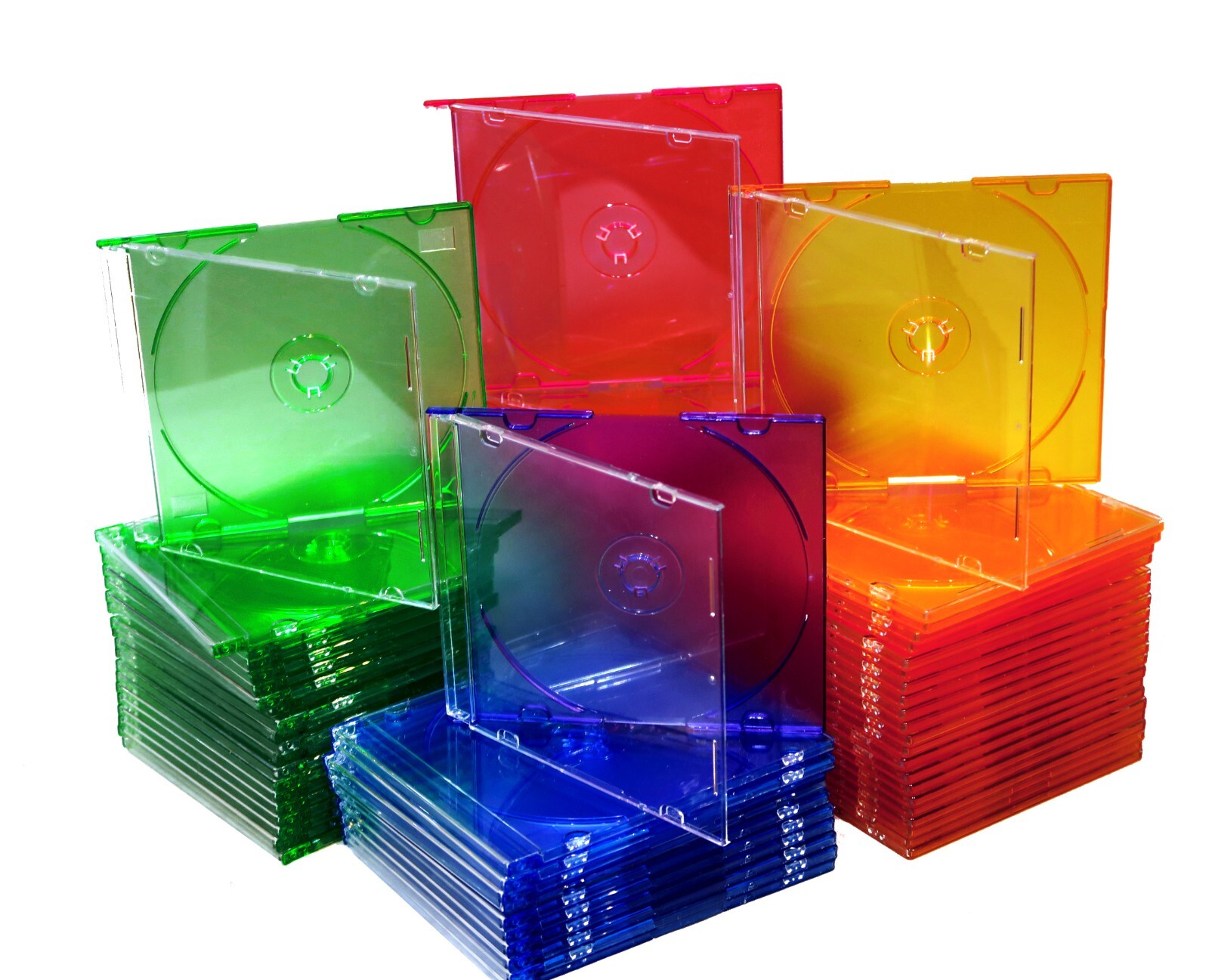 CD DVD Slim Jewel Case Single Disc Storage Case (5 pack) eBay