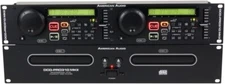 American Audio DCD-PRO310 MK II Dual DJ CD Player & Controller Panel w/Cables
