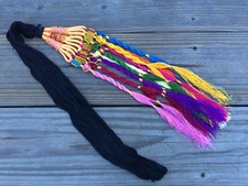 Paranda Hair Braided Accessory Multi-Color Black BollyWood Pakistani Paranda