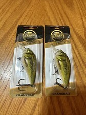 2 Baker Lures Crankbait 2-1/4” 1/2oz RGD1-T016 Gold Bass