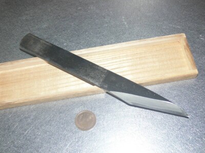 Kanda Kikuo Mosaku Japanese Marking Knife Kiridashi Kogatana Watetsu with Box