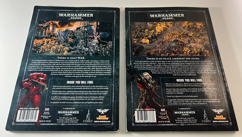 Warhammer 40K Capítulo Aprobado Índice Imperio 2 Lote x4 - Libros de Reglas 2017-2019 Foto 3 de 4