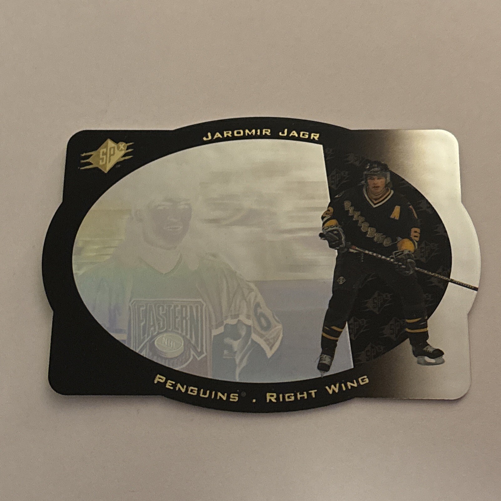 1996-97 SPx Jaromir Jagr Pittsburgh Penguins Die Cut #38