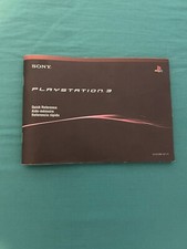 Sony PlayStation 3 Setup Reference Manual 2006 Original
