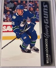 2021-22 Upper Deck Young Guns #490 William Lockwood - Vancouver Canucks
