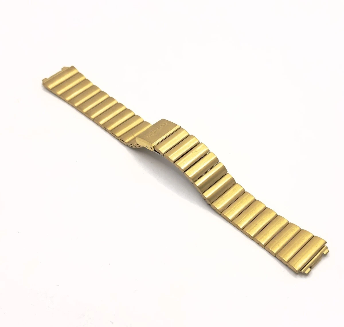Bracelet Grand Seiko Authentique Modèle XQB070 - Largeur 18 Mm, Longueur ~13,7 Cm, Occasion Vintage