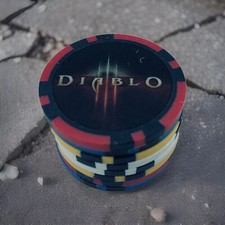 New Blizzard Blizzcon Lot 8 Poker Chip Coins Warcraft Starcraft Diablo Employee