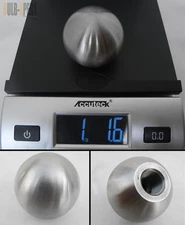 FOR M12 X 1.25 SUBARU MANUAL HEAVY WEIGHTED 1LB STEEL ROUND BALL SHIFT KNOB