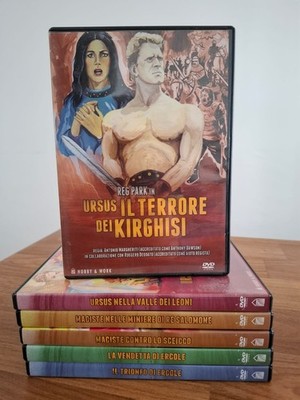 ERKULES - MACISTE - URSUS ABENTEUERKULTFILM 60ER JAHRE AUS SAMMLUNG AUF 6 DVD