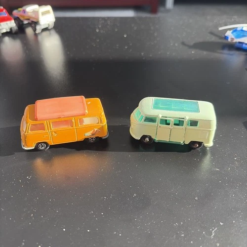 Matchbox Vintage Lesney Volkswagen Camper Superfast And Caravette Lot Of 2