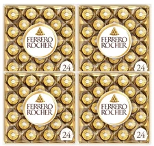 Ferrero Rocher Chocolate 300g 24 Pieces x 4 Pack