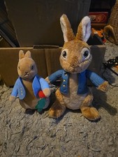 2 X Peter Rabbit Plush Beatrix