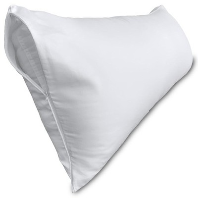 Body Pillow Cover, 100% Cotton Body Pillow CasePremium White Body Pillow Case...