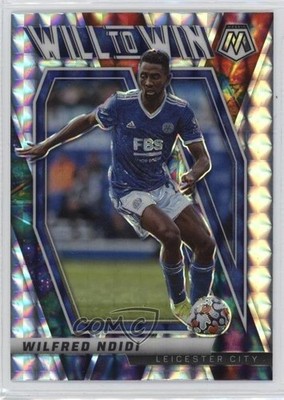 2021-22 Panini Mosaic Premier League Will to Win Prizm Wilfred Ndidi #28 pi4