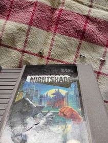 Nightshade and Faxanadu NES Games. Nightshade Manual and a Game Sleeve included.