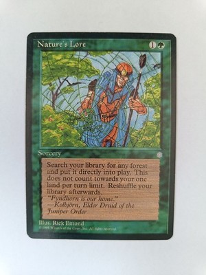 Magic the Gathering Karte: Nature's Lore | Ice Age | English