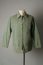 VTG 60s COLAMTISS French Hunting Jacket Size 42 CHIC Zipper Made in France
