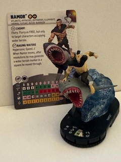Marvel Heroclix Wheels of Vengeance 053 Namor Chase